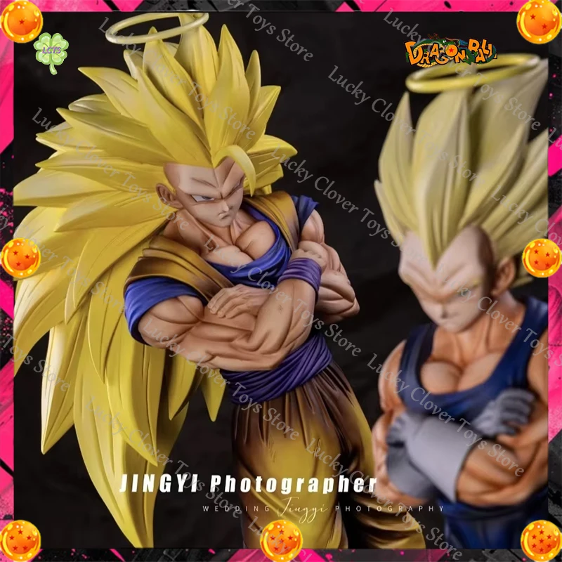 

【Presale】YJ Studio 32cm Dragon Ball Anime Figure Son goku Figure SSJ3 Goku Figure PVC Statue Model Room collection Toys Gifts
