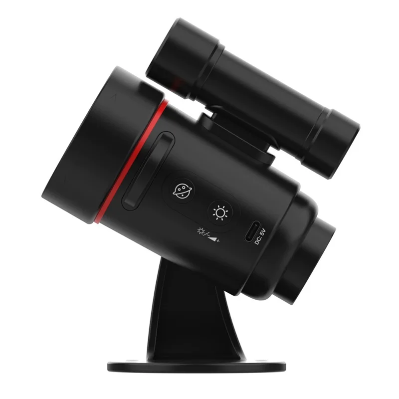 

A84E-Galaxy Star 2000Mah Rechargeable Planetarium Projector Lamp For Kids Room Christmas Decor 360° Rotation