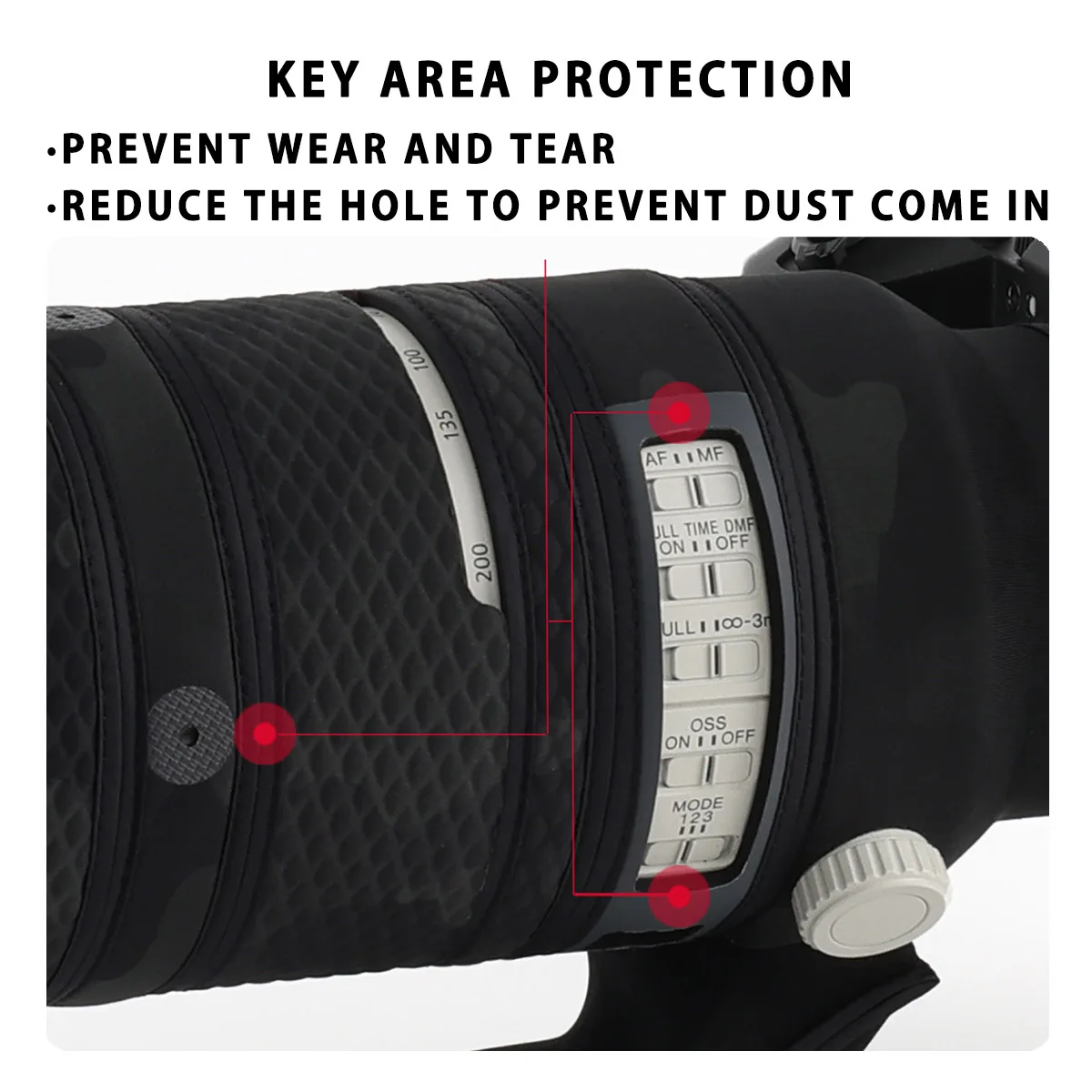CHASING BIRDS Version IV Lens Camouflage Coat for CANON EF 400mm F4 DO II USM Waterproof and Rainproof Lens Protective Cover