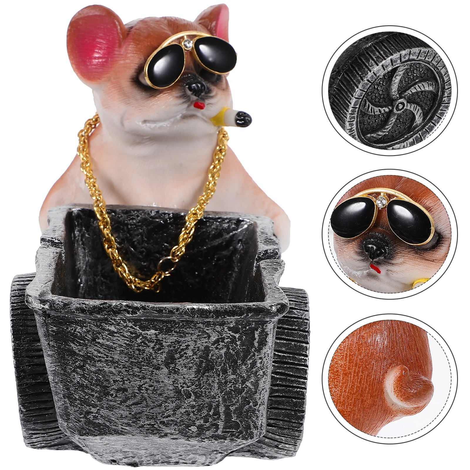 

Decoration Home Cute Ashtrays for Smokers Fancy Cigarettes Aesthetic Indoor Ornament