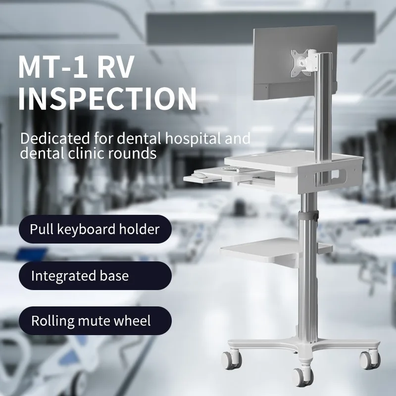 

Medical Trolley Pneumatic Lifting Nurse Cart. Drawers, Baskets and Trays Are Adjustable in Height.