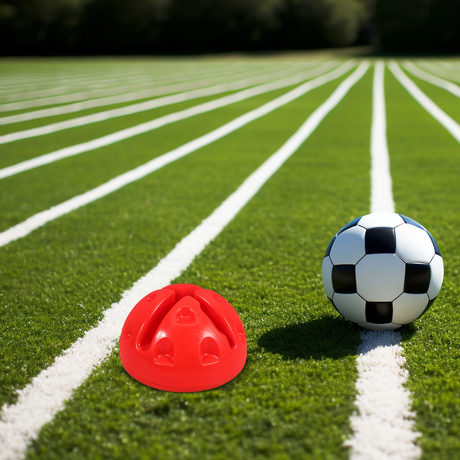 

2pcs Soccer Agility Pole Stand Plastic Base For Outdoor Sports Training Lightweight Support Basketball Skill Development Soccer