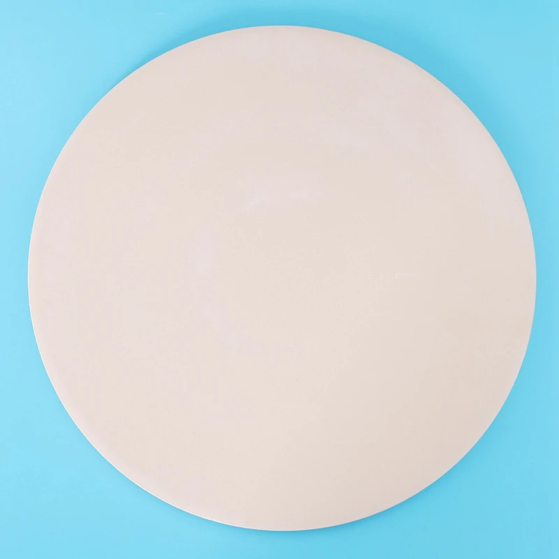 2X 13 Inch Pizza Stone For Cooking Baking Grilling Extra Thick Pizza Tools For Oven And Bbq Grill Bakeware Bread Tray