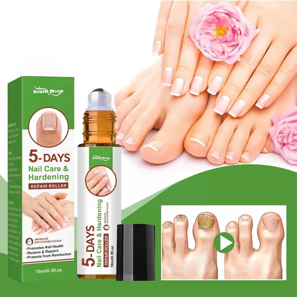 5 Days Nail Growth And Hardening Repair Roller Nail Nail Solution Nail Nutrient Thickening Repair Brightening Softening Rem S0V9