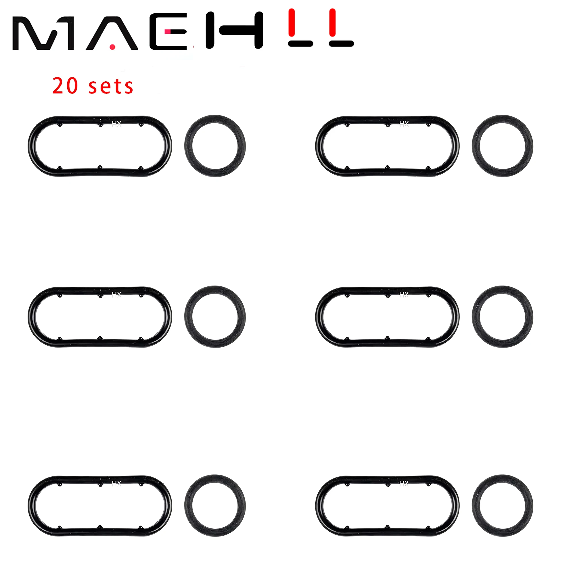 20SET 15066-3TA1A,15066-3TA2A Oil Cooler Gasket Seal For Nissan Infiniti ALTIMA X-TRAIL MURANO QX50 QX56 150663TA1A,150663TA2A
