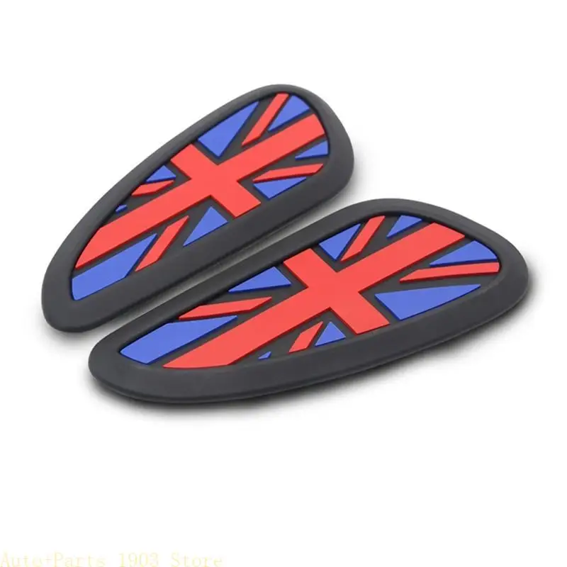 

E21C Motorcycle Rubber for Tank Traction Pad Side Gas Knee Grip Protector for Turimph for England Royal 650