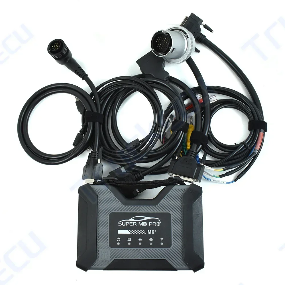 

2025 Hot Sale For FUSO Benz Truck Car Diagnostic Tool SUPER M6 WIFI DOIP Xentry Das Ecp Wis Diagnos Mb Sd C4 C5 C6 Multiplexer