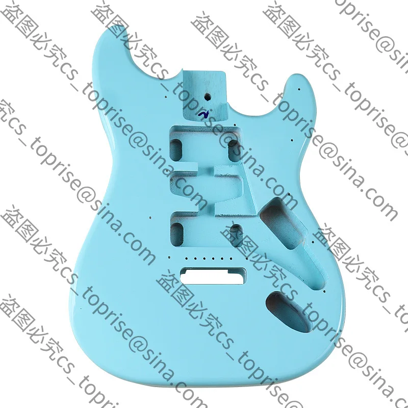

Подходит для корпуса электрогитары Blue Poplar, модифицированный корпус для электрогитары с функцией Single Shake, аксессуары для музыкальных инструментов, DIY-корпус для электрогитары.