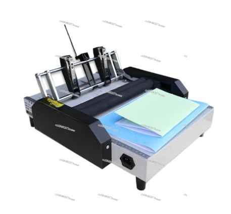 Machine à plier électrique tronic, livret en papier, dégager d'équitation, machine à lier, plieuse de cartes, 220V