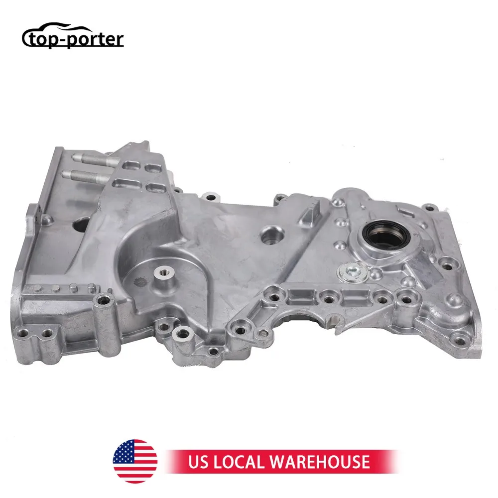 

213502E350 213502E330 Timing Chain Oil Pump Cover 213502E310 213502E311 For 2014 2015-2019 Kia Soul 2.0L Hyundai