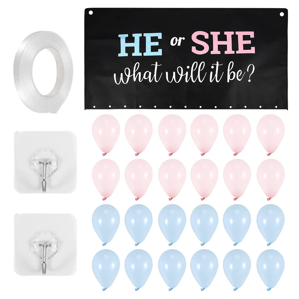 ABQR L'aggiunta perfetta al tuo genere Reveal Party Supplies Gender Reveal Palloncino o Ragazza