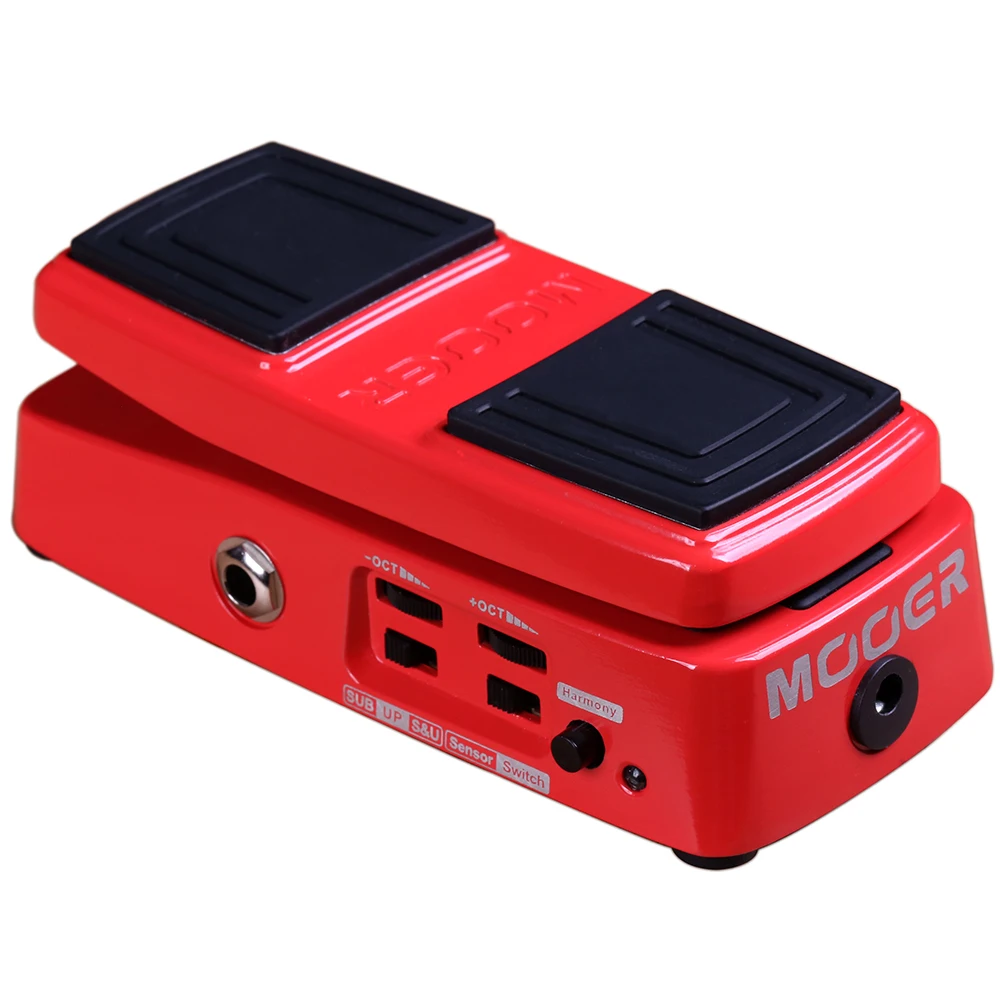 MOOER PITCH STEP Guitar Effect Pedal Pitch Shifting Harmony Effects Pressure Sensing Switch True Bypass Metal Shell Guitar Pedal