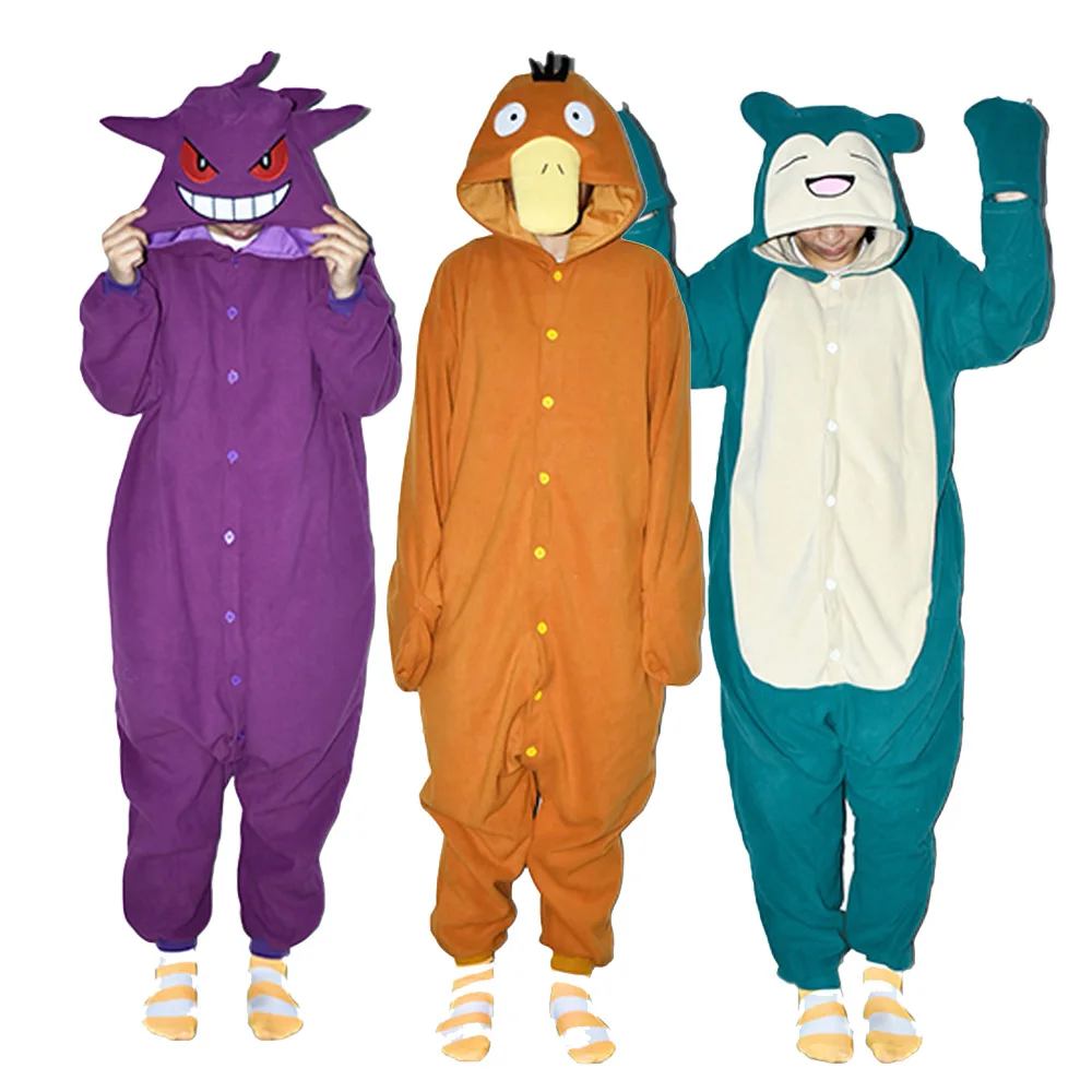 Anime Onesies Adult Kigurumis Pajamas Women Unisex Festival Party Outfit Funny Cute Animal Jumpsuit