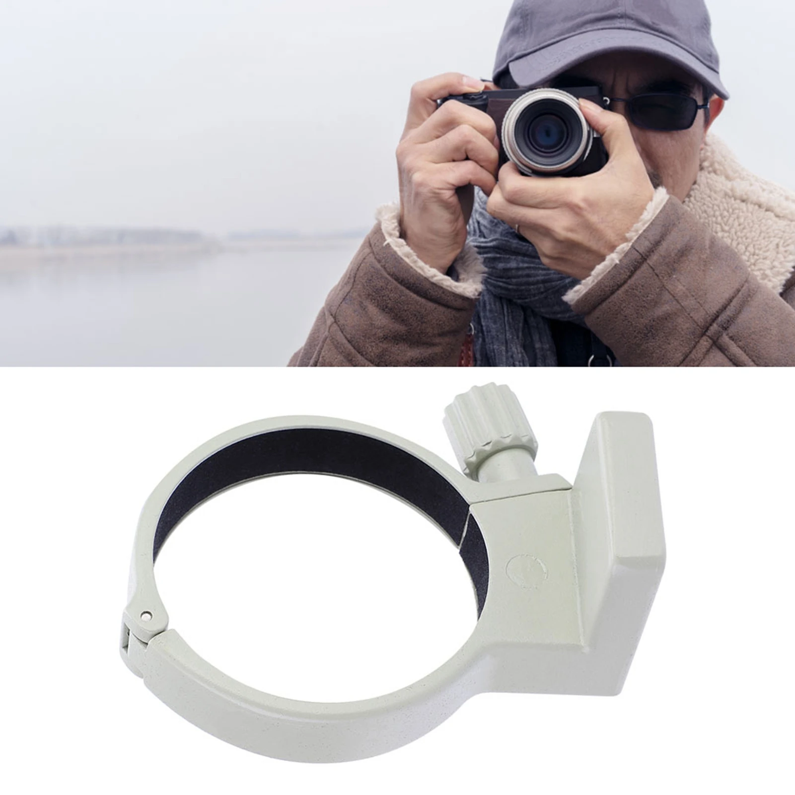 Lens Tripod Mount Aluminum Alloy Camera Lens Tripod Mount Collar Ring for Canon 70-200mm F4/F4L IS USM Lens Tripod Ring Mount