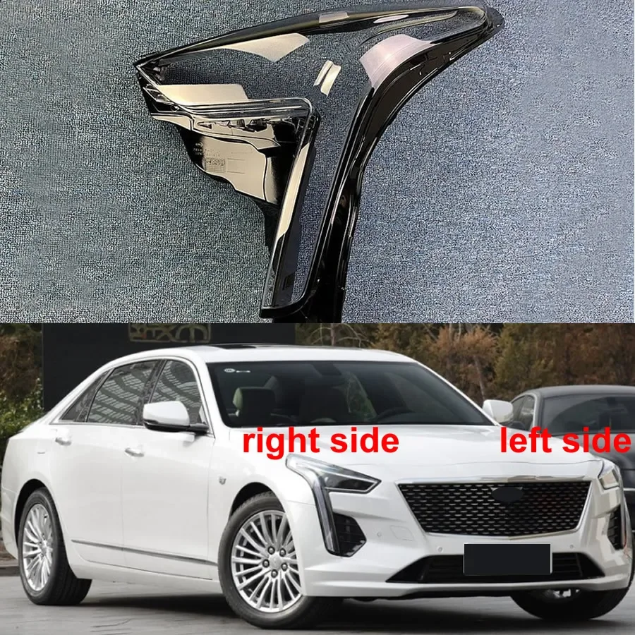 

Headlamp Transparent Cover Lamp Shade Headlight Shell Lens Plexiglass Replace Original Lampshade For Cadillac CT6 2019 2020 2021