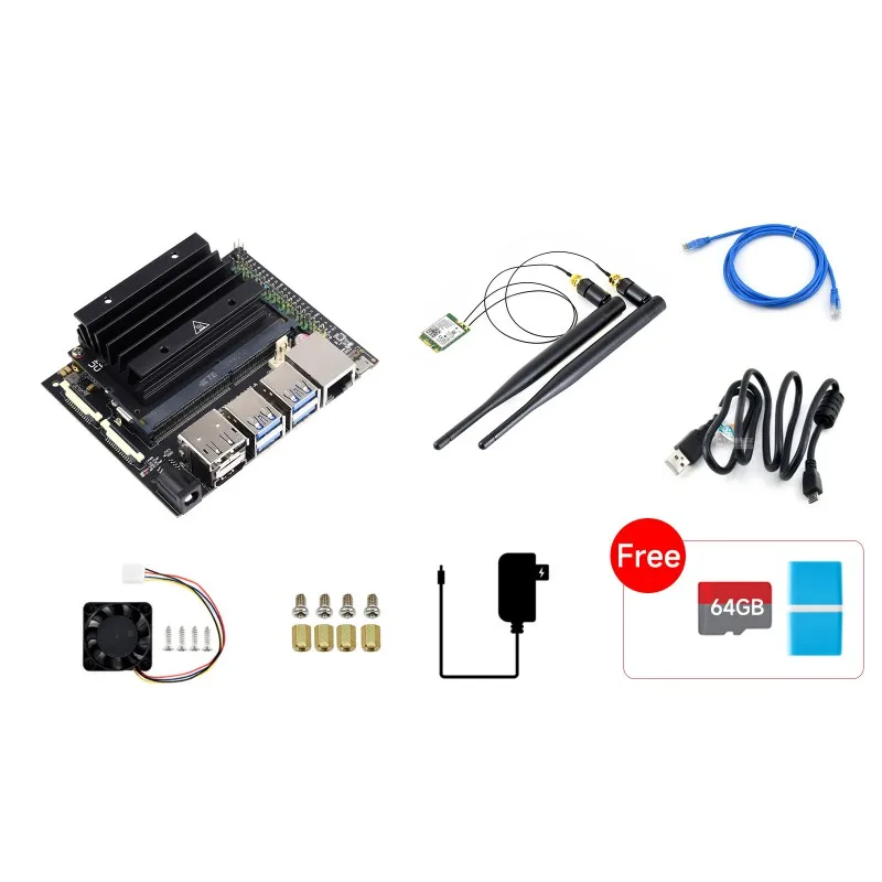 

Jetson Nano Development / Expansion Kit, Alternative Solution Of B01 Kit, Optional Jetson Nano Core Module