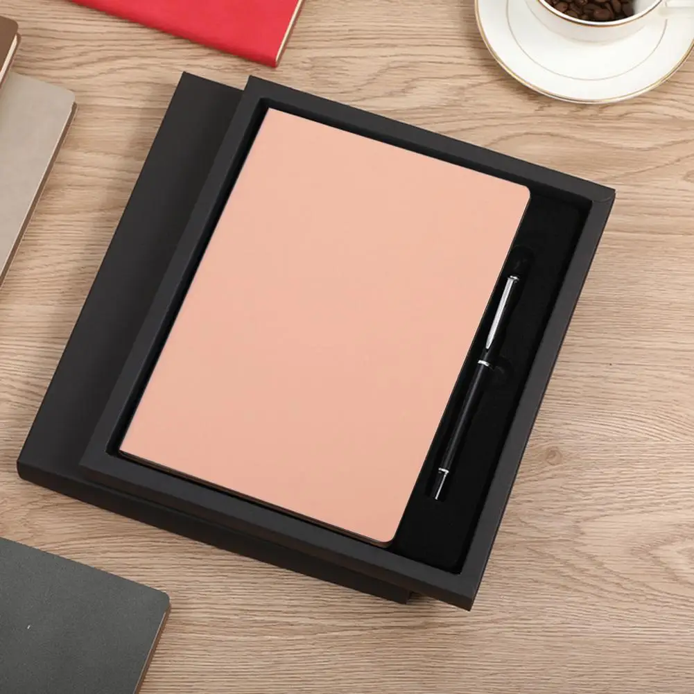 Notebook with High-quality Paper A5 Size Journal Premium A5 Waterproof Faux Leather Notebook Ink-proof Paper No for Students