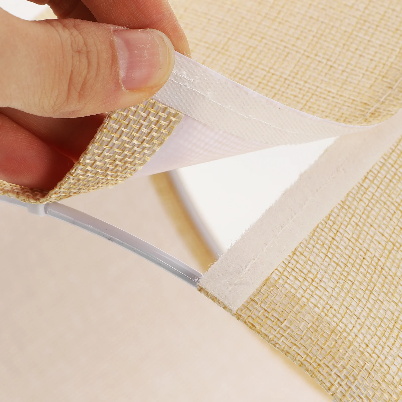 

Linen Lamp Shade Replacement Drum Table Lamp Cover Softens Light For Bedroom Living Room Floor Desk Wall Light E27