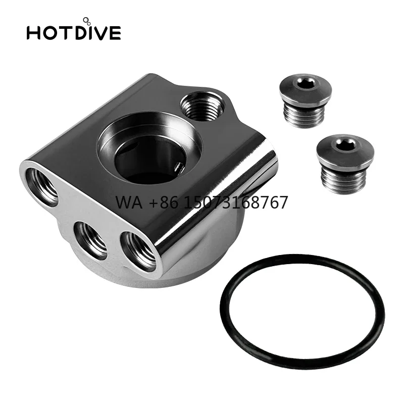 

7-портовое техническое соединение для мембранного регулятора для дайвинга первой ступени