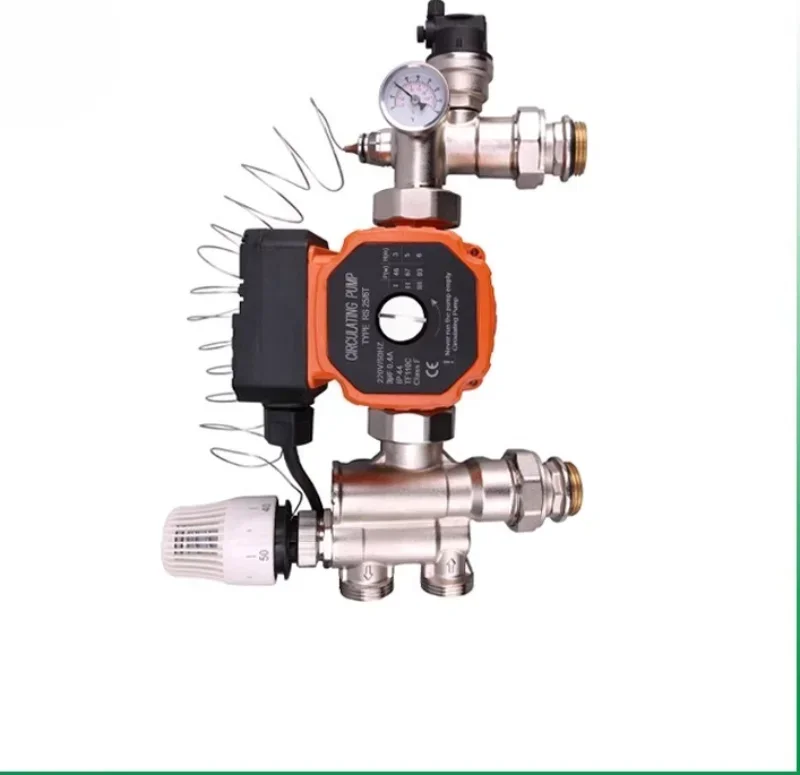 Floor heating dedicated mixed water center temperature control internal circulation pump boosting energy-saving silent 6-meter