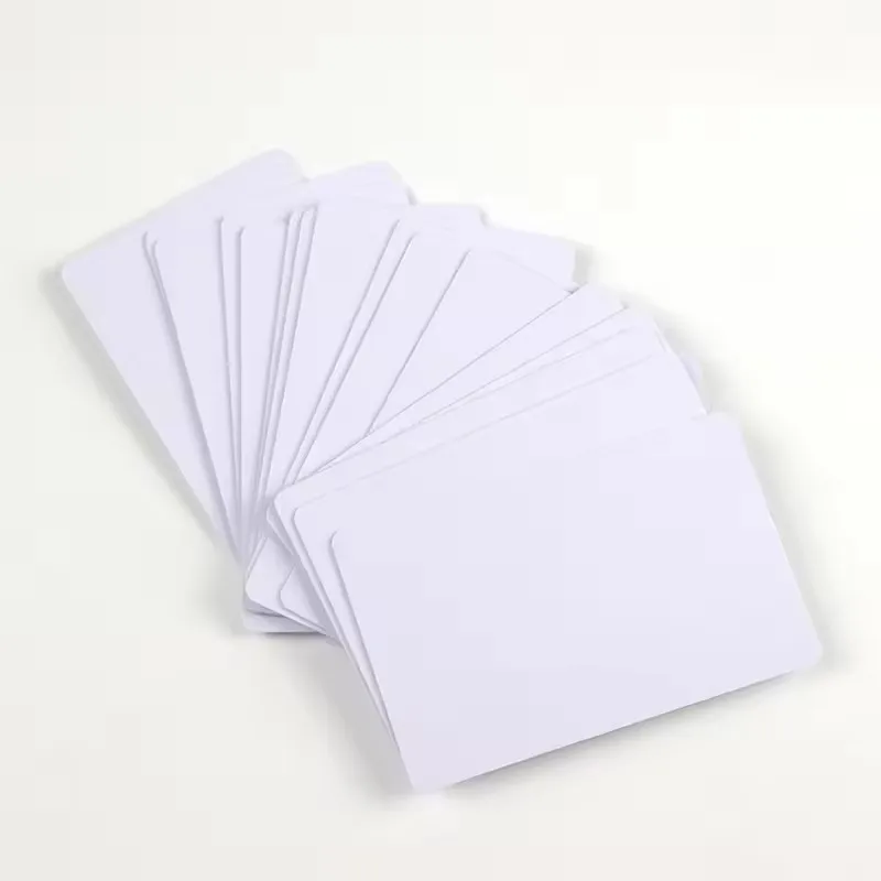 500pcs/lot CR80 Noco 81754 PVC PLASTIC Blank ID Card without Chip Card for evolis fargo zebra idp datacard Card Printer