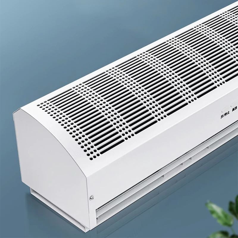 Промышленные воздушные двери с дистанционным управлением 90 см-180 см, регулируемые стойки, машина для воздушных занавесок, нано-аэрозольная краска, бесшумная, энергосберегающая, низкая