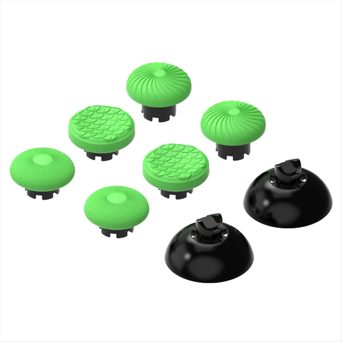 BEST CHOICE）Rocker Cap & Paddle Accessory Set for /// Controller Handles Gaming Controller Accessories Green