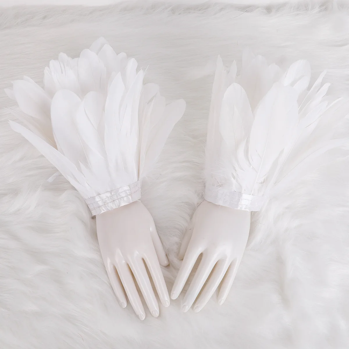 multi-color-feather-arm-cuffs-1-pair-showgirl-wristband-for-carnival-parade-masquerade-halloween-cosplay-party-accessories