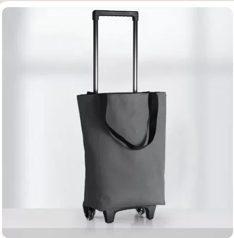 

Портативная тележка для овощей, маленькая ручная тележка-сумка, складная, удобная сумка для хранения, инструмент для перевозки