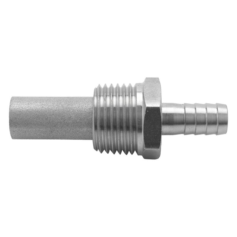 Pietra di aerazione della pietra di diffusione dell'ossigenazione in linea della produzione di birra domestica 1/2 Npt pietra di carbonatazione