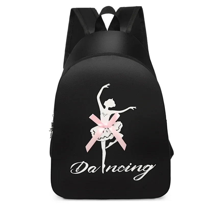 Bolsa de dança princesa para meninas, mochila infantil, bolsa de escola de balé latino rosa, fofa, nova