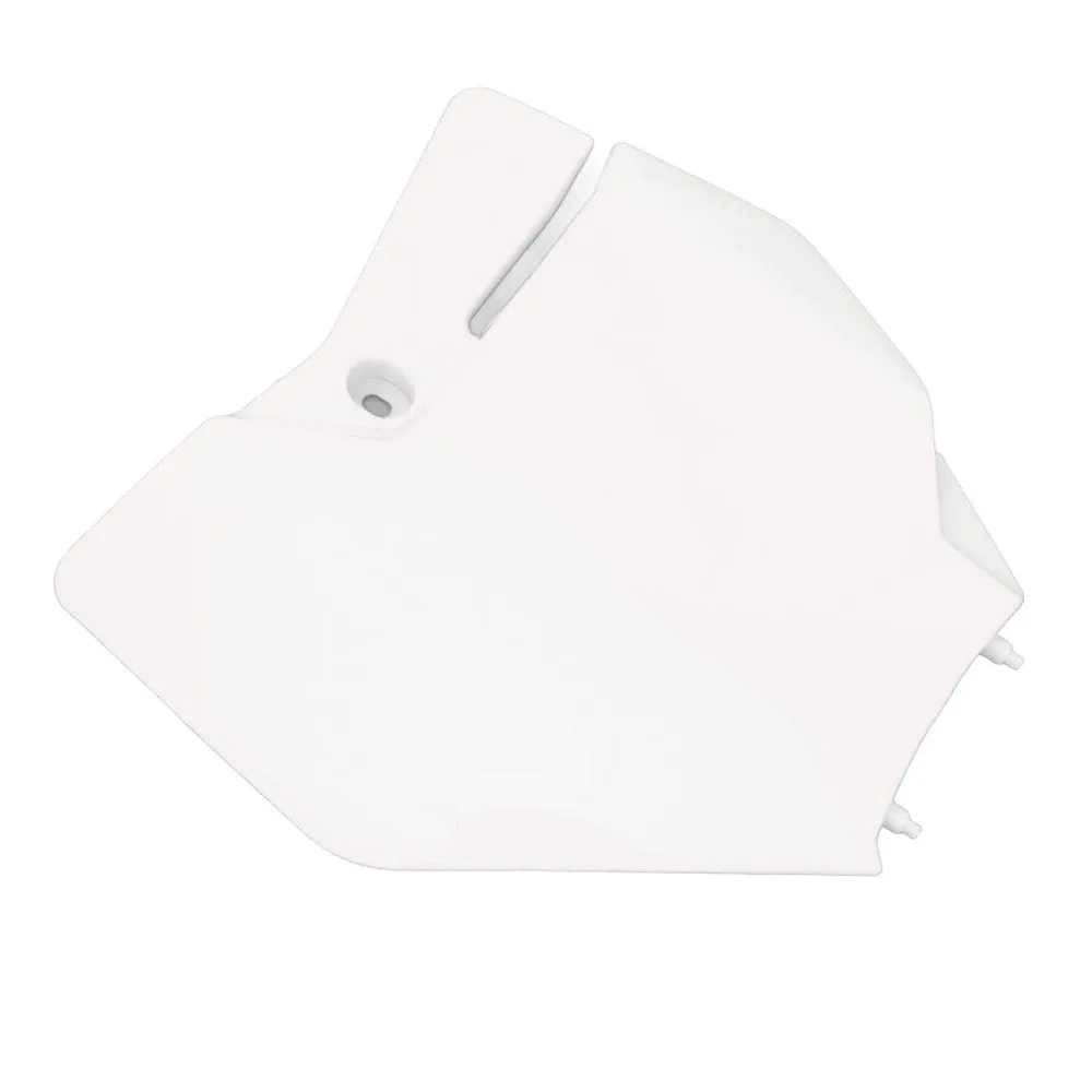 White Front Number Plate PP Plastic After-market Modification Dirt Bike Fairing Durable Material Motorcycle Fairing Cover