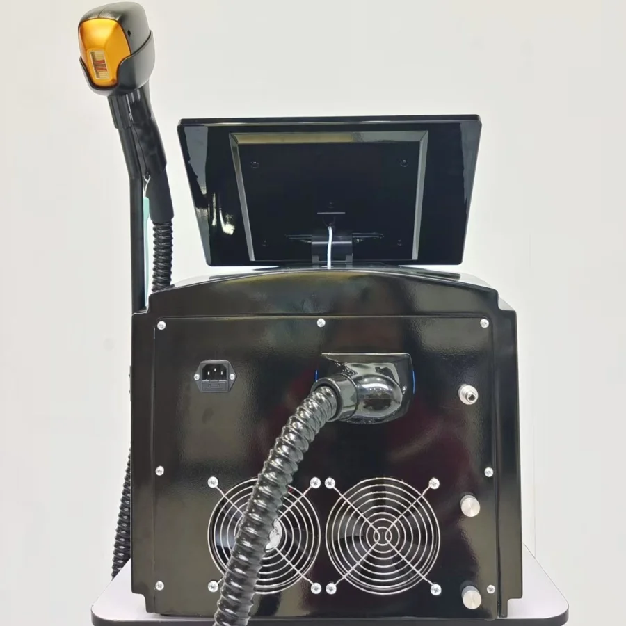 다이오드 레이저 제모 기계 CE 인증 4000W 4 파장 얼음 백금 제모 755 808 940 1064nm 살롱