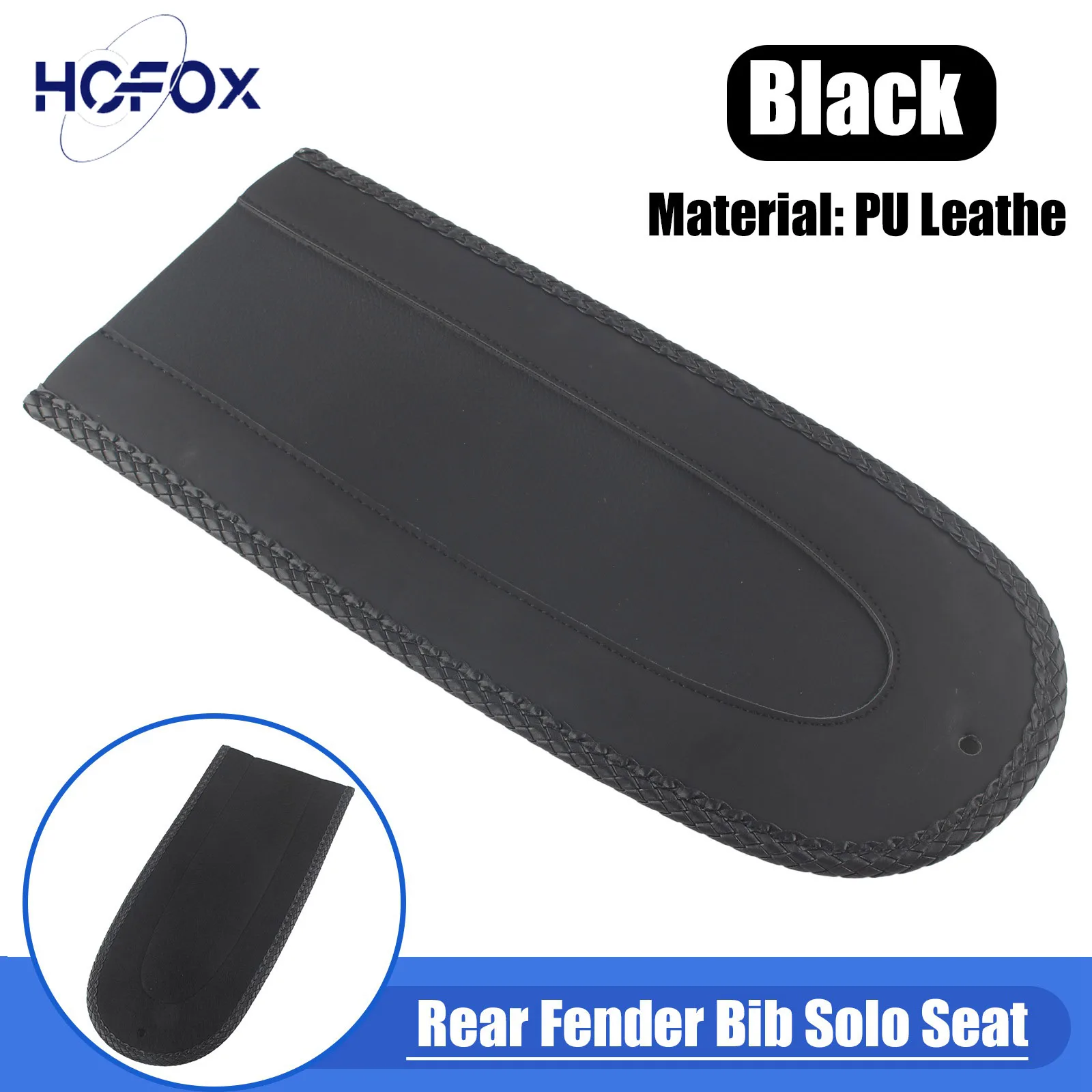 

For Harley-Davidson Softail Breakout FXBRS FXBR FLDE FXFBS FXFB Motorcycle Rear Fender Bib Solo Seat Cover Leather