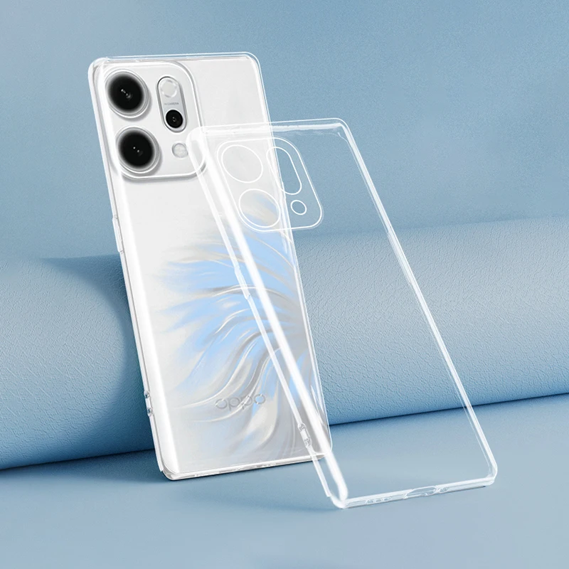 Transparent Phone Case for OPPO Reno14 Reno 14 Pro 14Pro 5G simple Funda Soft Silicone Clear Thin TPU Luxury Original Back Cover