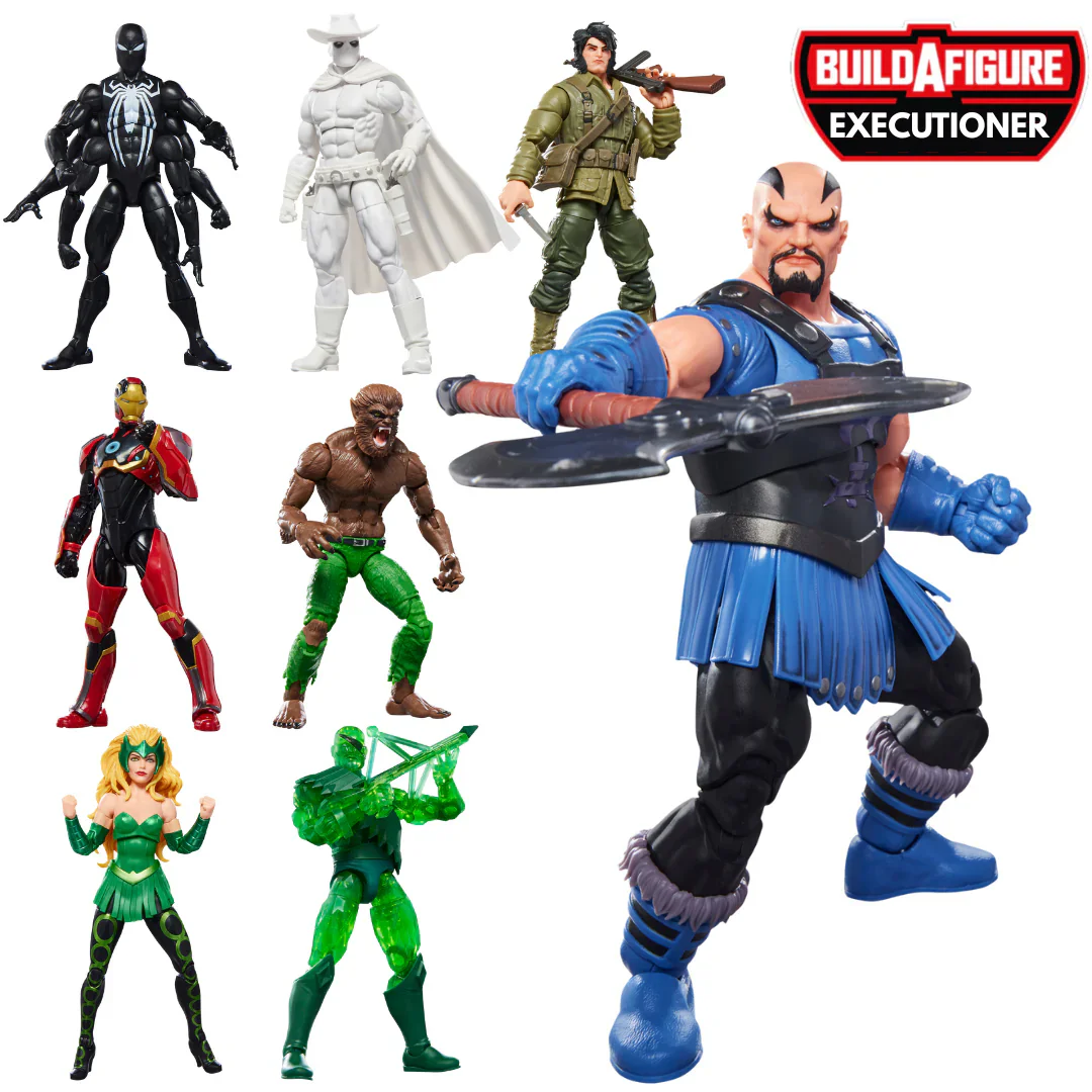 Figura de acción suelta de 6 pulgadas de Marvel Legends: Phantom Rider, Warbow, Ironman, Werewolf, Enchantress, WWII, Logan, Wolverine, Executioner