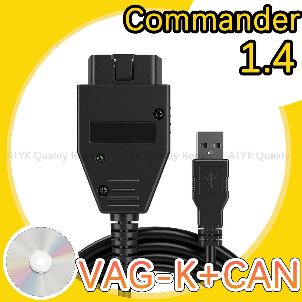 

VAG K+CAN Commander 1.4 obd2 scanner vag k+can inspection tools diagnostic pour voiture For VW For Seat For Skoda tuning auto