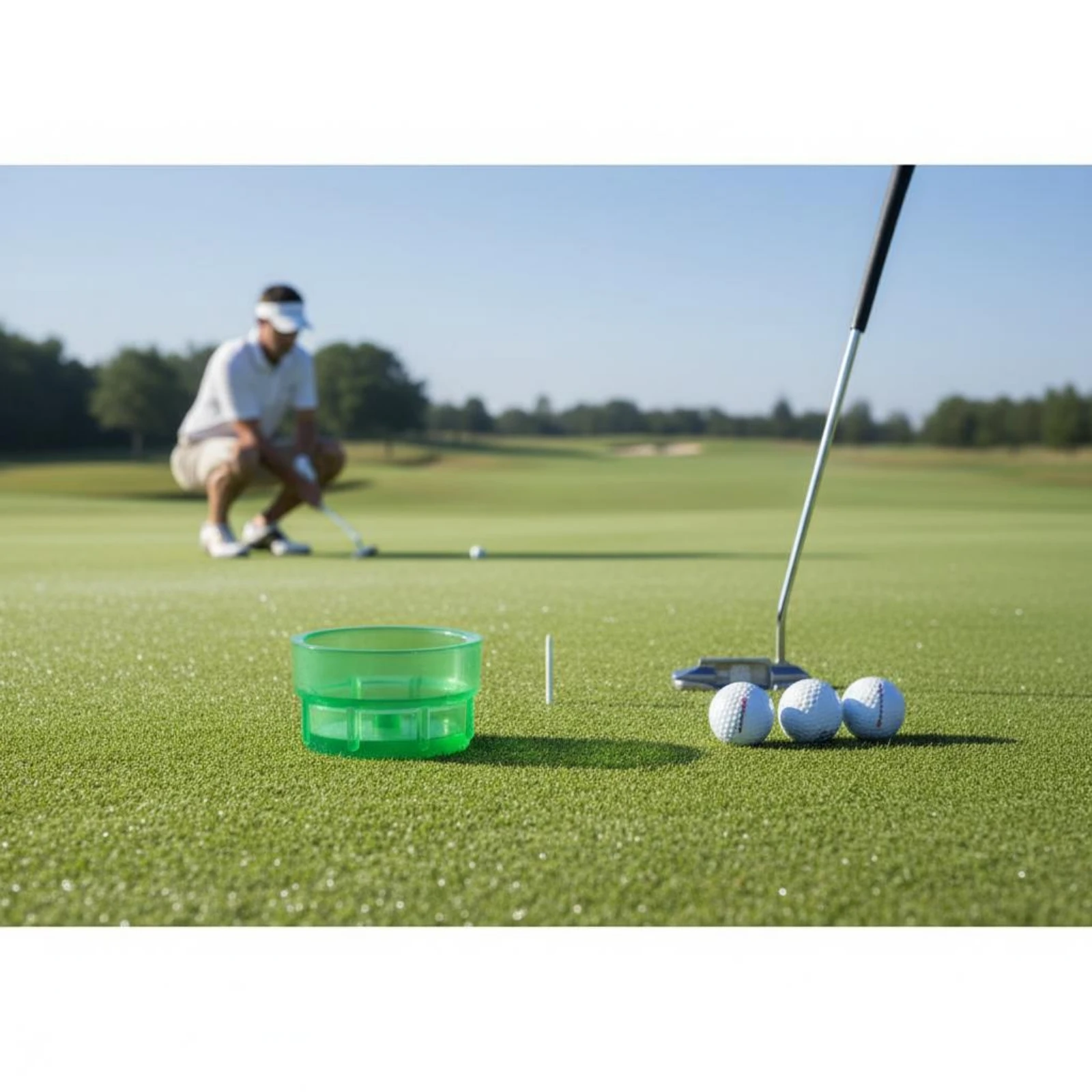 360 Degree Golf Ball Liner Easy to Use 360 Golf Line Marker Sports Accessory for Training view 2