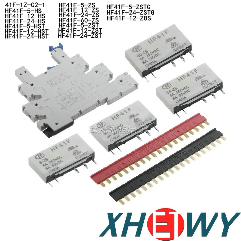 Relay 41F-1Z-C2-1 HF41F 24 5 12 -HS -HST -ZS -ZSTG -ZST -Z8S HF41F-60-ZS HF41F-5-HS HF41F-12-HST HF41F-24-ZS HF41F-5-ZSTG HF41F-