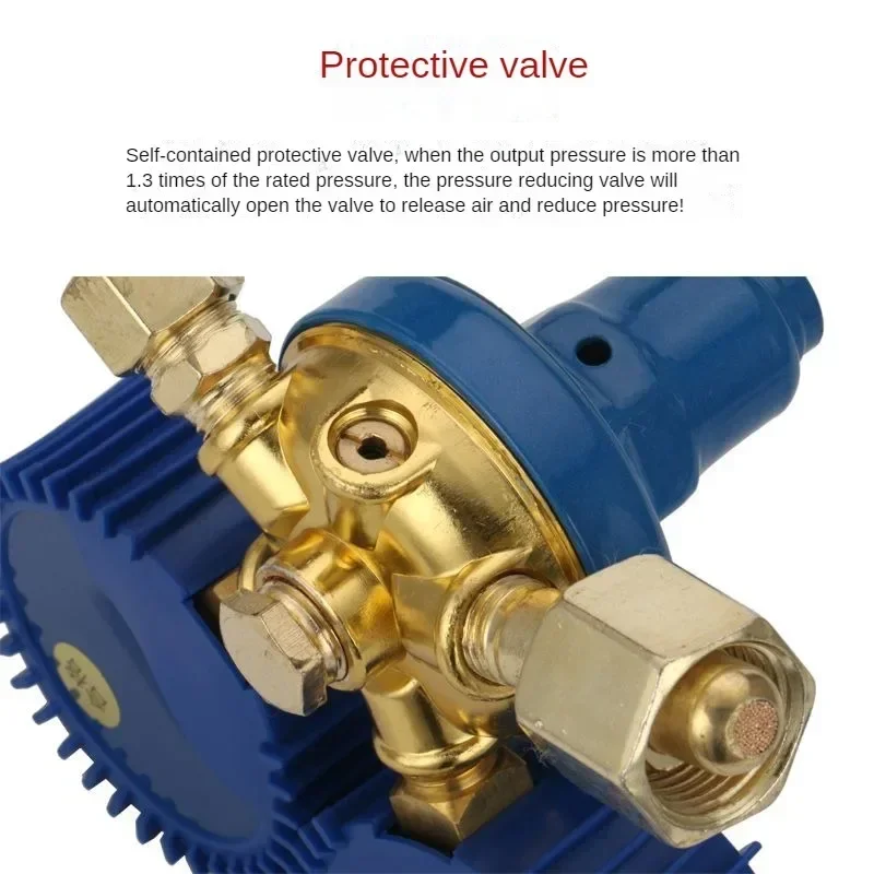 Premium Shockproof Oxygen Pressure Reducer Gauge High Pressure Regulator YQY-08