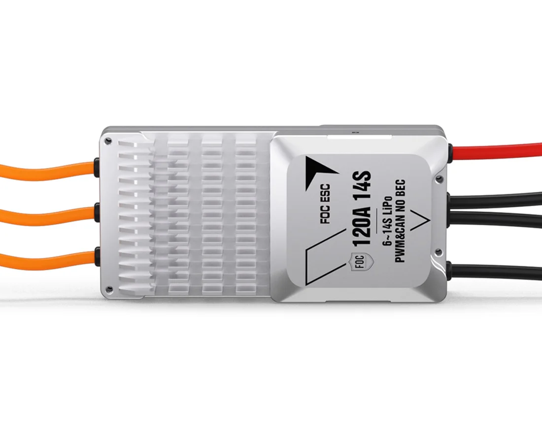 DPT-MOTOR Series ESC V120A 14S Accurate Control Quick Response Brushless ESC for Multirotor Drone 120A Drone ESC