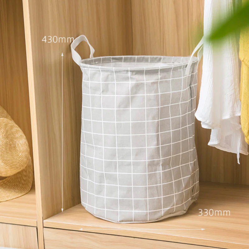 

Foldable Laundry Basket Large Capacity Collapsible Dirty Clothes Hamper with Handle Portable Storage Bin for Bedroom Bathroom
