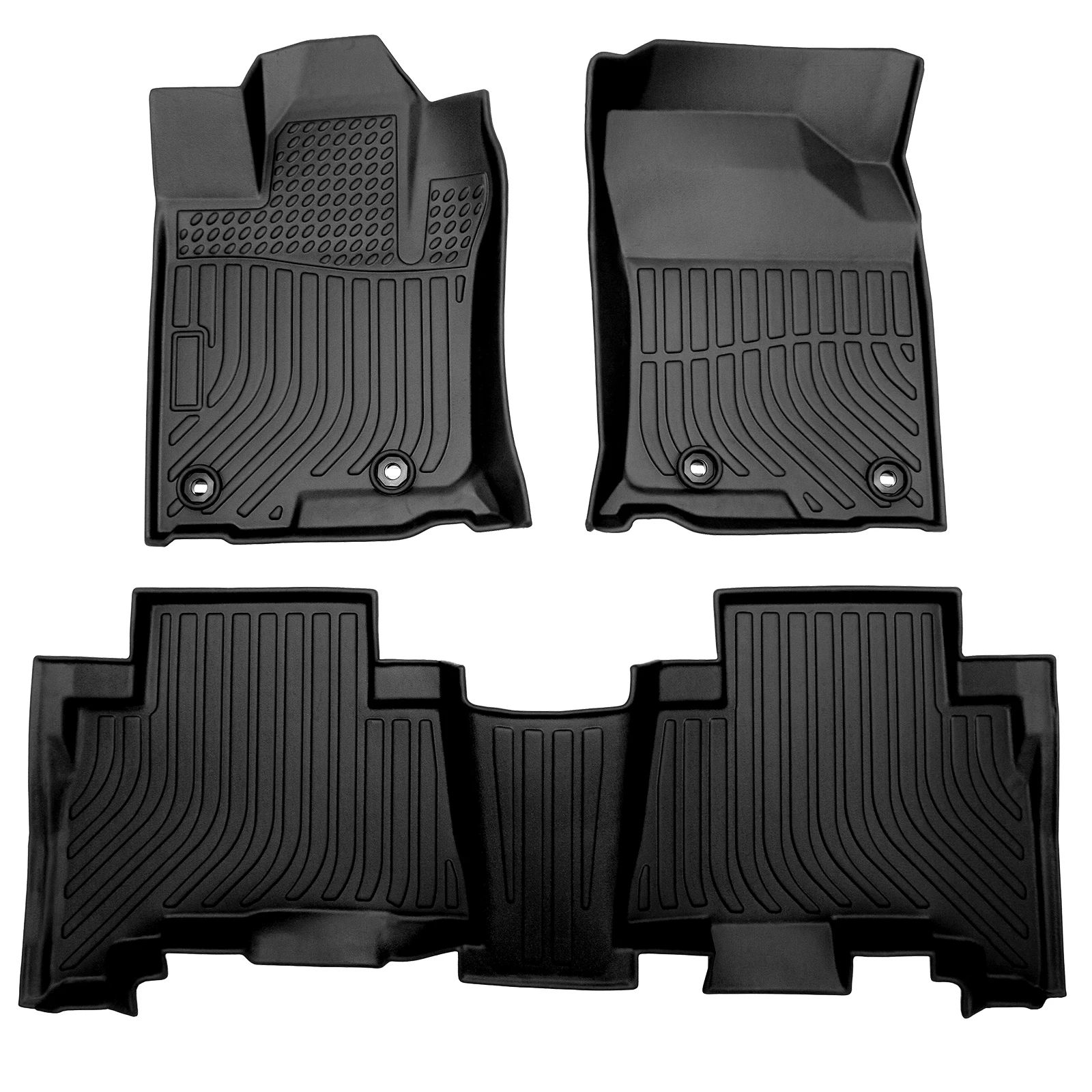 

Car Floor Mats for 14-22 Lexus GX460 & 14-23 Toyota 4Runner，All-Weather Black