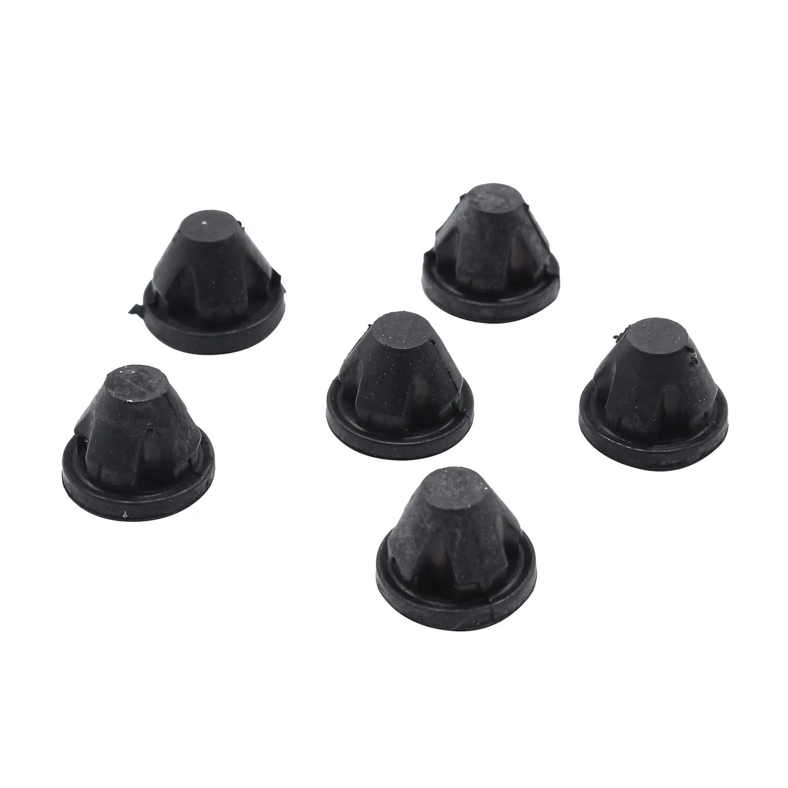 Pack of 5 Car Engine Cover Grommets Sockets Rubber Durable 03184, Resistant to low temperature and not easy to oxidize.