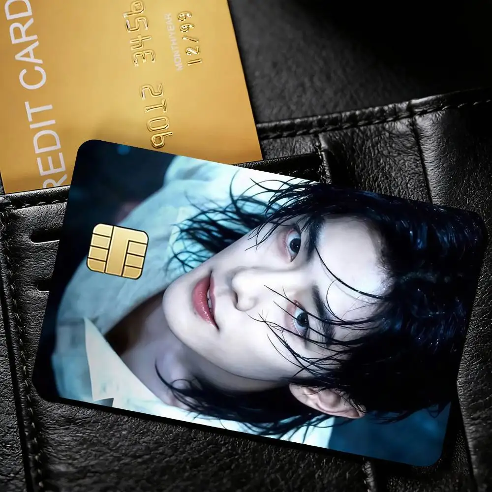 X-Xiao Z-Zhan Sean Credit Card Skin Stickers For VISA Bank Bus Metro Access Card Protective Film Cover Sticker