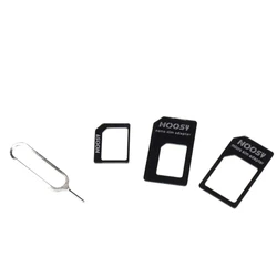 Convertidor tarjeta NanoSIM a Micro adaptador estándar para adaptador tarjeta teléfono, convertir teléfonos para 4