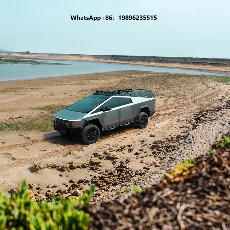 Extreme 500kg Load Capacity Bolted AI Die-Casting Roof Rack Basket Compatible with Cybertruck Full Roof Size