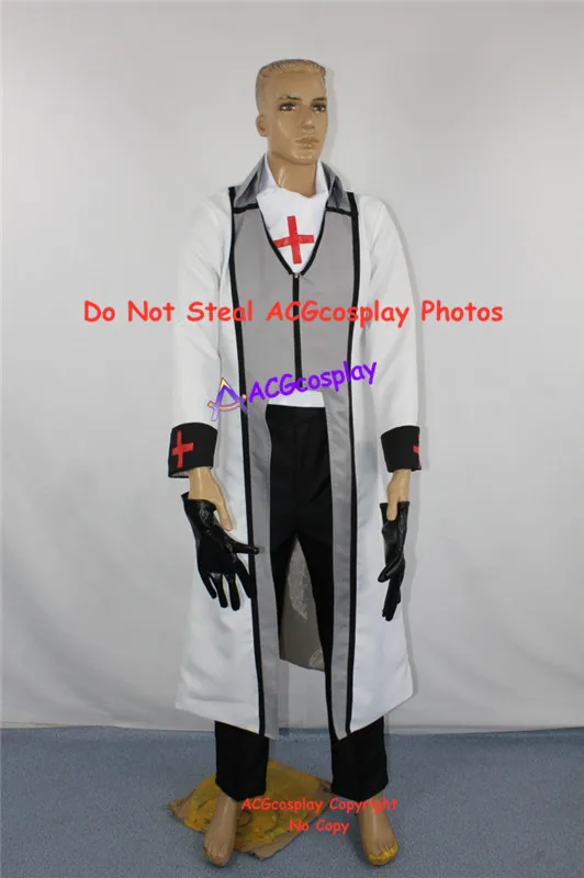 

Weiss Kreuz Gluhen Aya's uniform cosplay costume acgcosplay include gloves