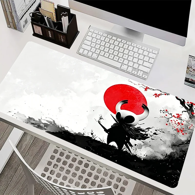 Mouse Pad H-hollow Knight Large desk mat PC Gaming Accessories Rubber Cool Carpet Popular Computer