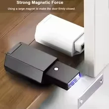 Heavy‑Duty Push‑to‑Open Cabinet Latch Automatic Self‑Popping Invisible Catch for Wardrobe Concealed Fire Door Hardware